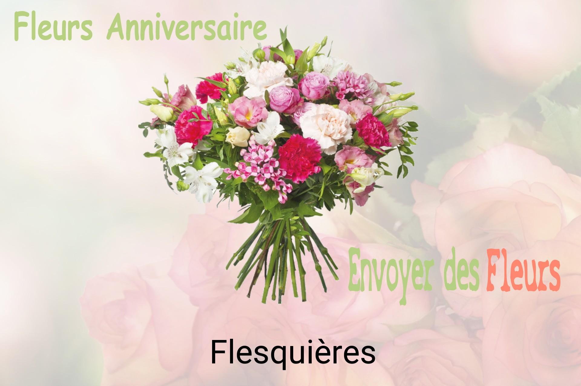 Bouquet de fleurs d’anniversaire livré à Flesquières